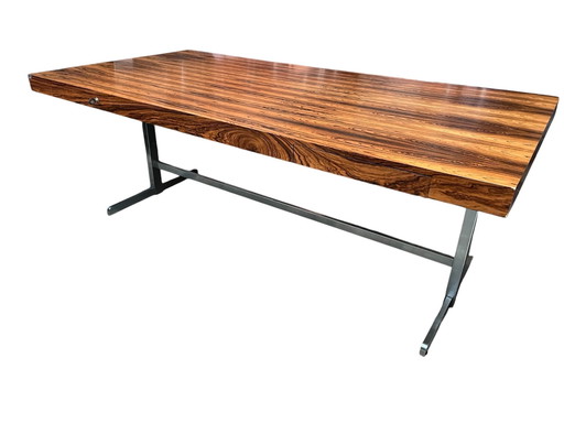 Large Dining Table, Rosewood Veneer, Meeting Table, Desk