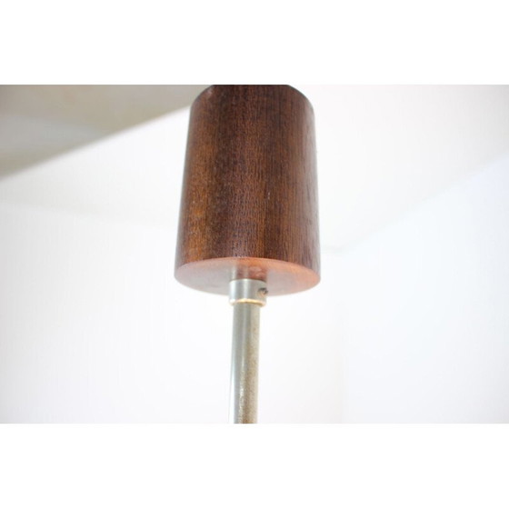 Image 1 of Lampadario vintage in legno di mogano, Germania 1970