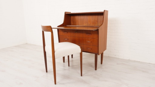 Vintage secretary | Danish | Teak | 82 cm