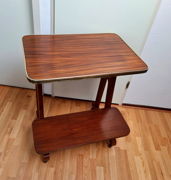 Image 1 of Carrello da portata vintage design scandinavo unico