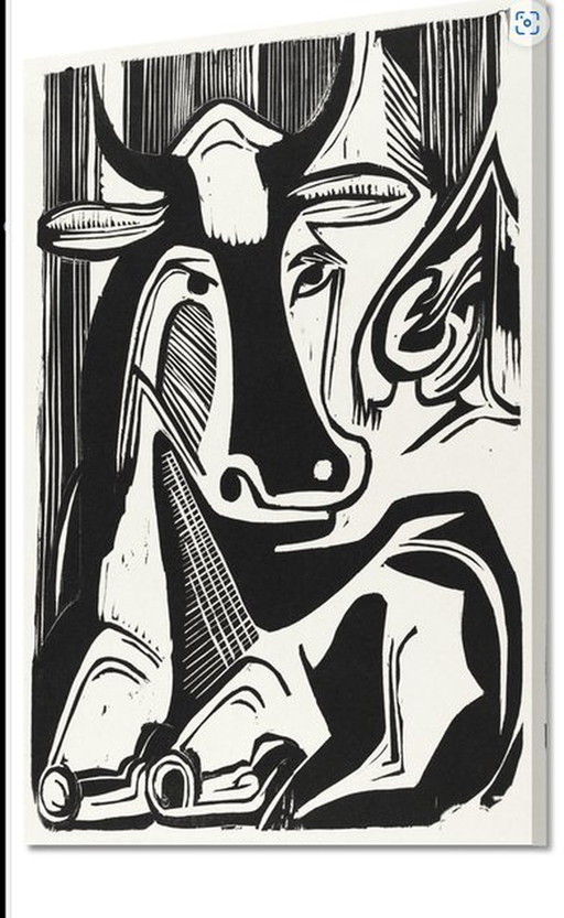 Ernst Kirchner ---The Large Cow