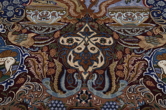 Image 1 of Original hand-knotted Persian carpet Kashmar Fine Paradise Design 393 X 312 Cm Top condition