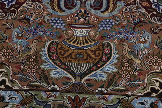 Image 1 of Original hand-knotted Persian carpet Kashmar Fine Paradise Design 393 X 312 Cm Top condition