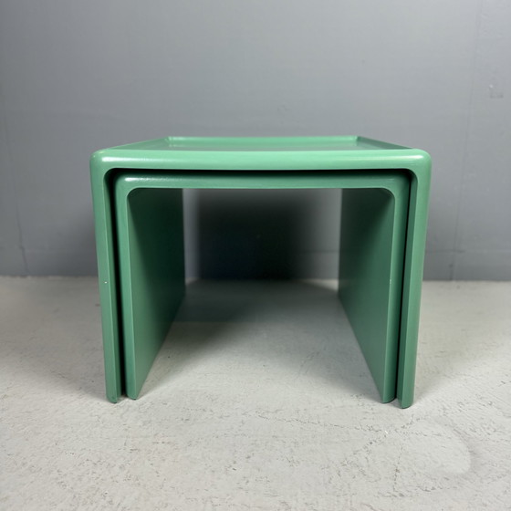 Image 1 of Space age nesting tables Peter Thyczy