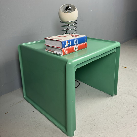 Image 1 of Space age nesting tables Peter Thyczy