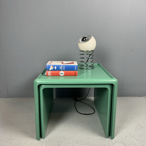 Image 1 of Space age nesting tables Peter Thyczy