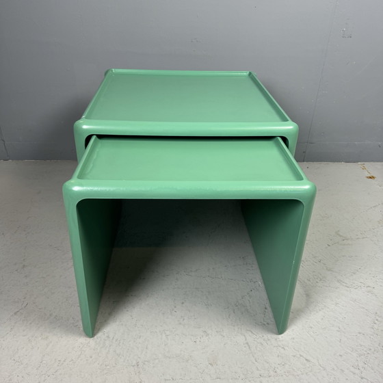 Image 1 of Space age nesting tables Peter Thyczy