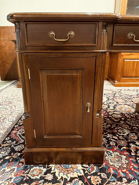 Image 1 of Classic English Chesterfield Desk