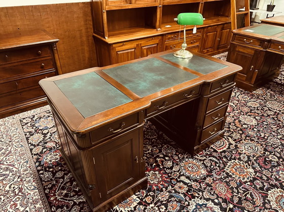 Image 1 of Classic English Chesterfield Desk