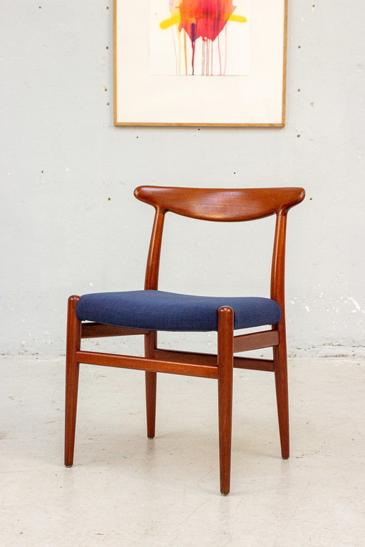 8X W2 Chair Hans J. Wegner Cm Madsens Teak