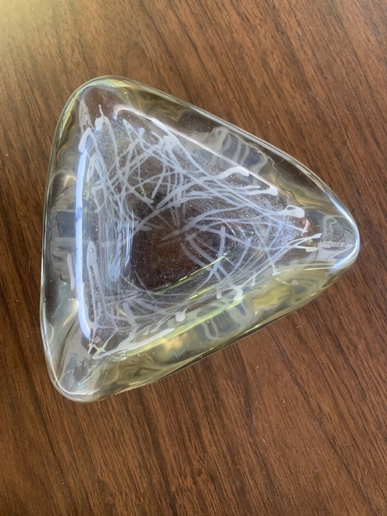 Image 1 of Posacenere vintage in vetro di Murano soffiato a mano, anni '60