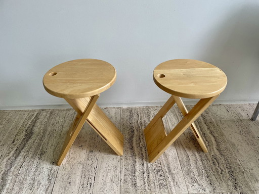 2x Suzy Stool by Roger Tallon