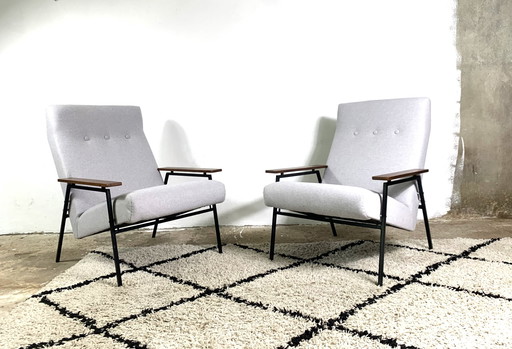 2 X Rob Parry Minimalist Armchairs For Gelderland