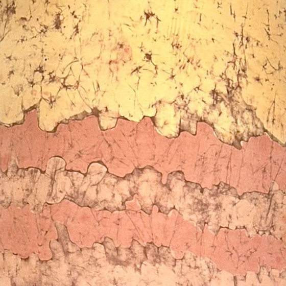 Image 1 of Lampada vintage in ceramica con paralume in seta