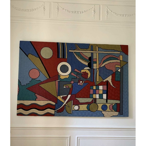 Image 1 of Vintage constructivist painting