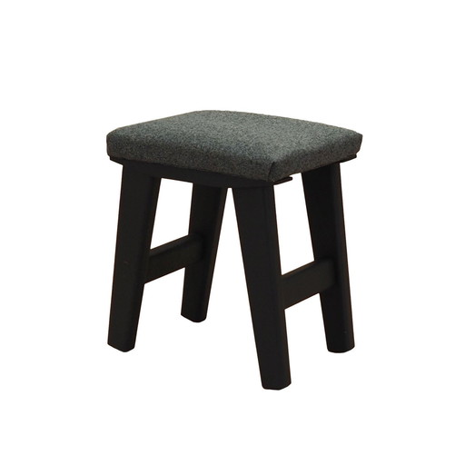 Grey Stool, Danish Design, 1980S, Production: Denmark