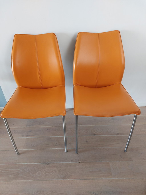 6x Hulshoff Design Tremolo Chairs