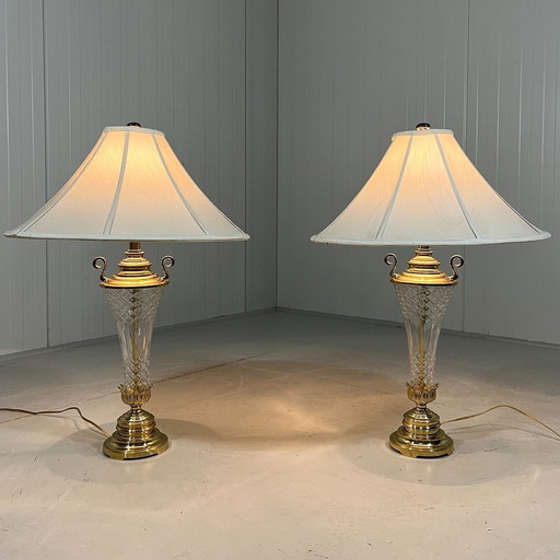 Hollywood Regency Table Lamps From Underwriters Laboratories Inc 1970'S