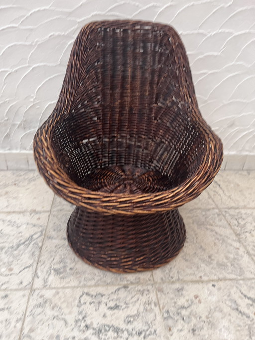 Children's Wicker Armchair