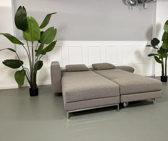 Image 1 of Brühl Fourtwo Designer Sofa Fabric Couch Sofa Bed Four Two