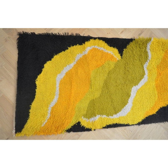 Image 1 of Multicolor vintage tapis, Norvege 1960