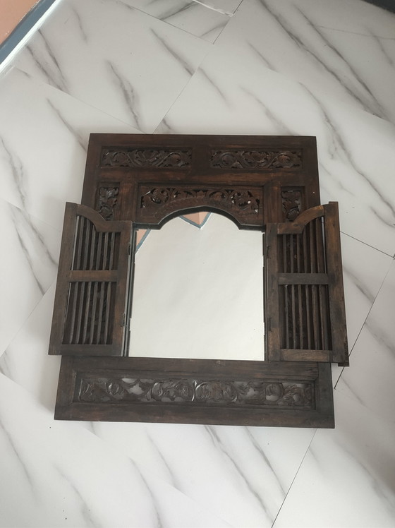 Image 1 of Balinese Window Mirror