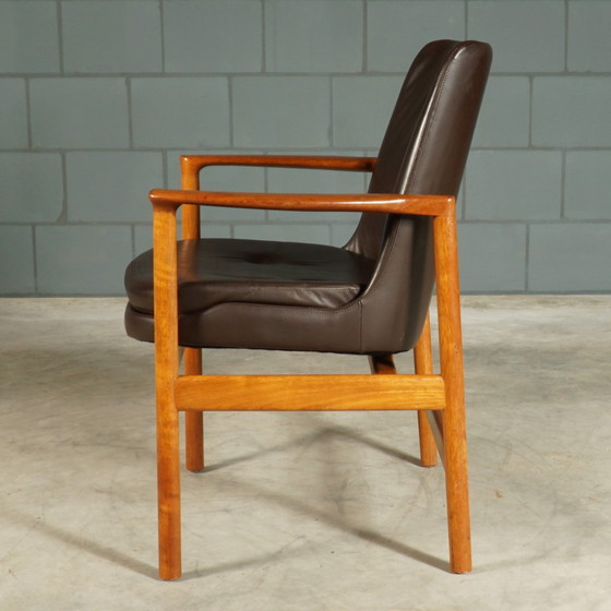 Image 1 of Vintage Armchairs - Ib Kofod Larsen - Fröscher - 1960s