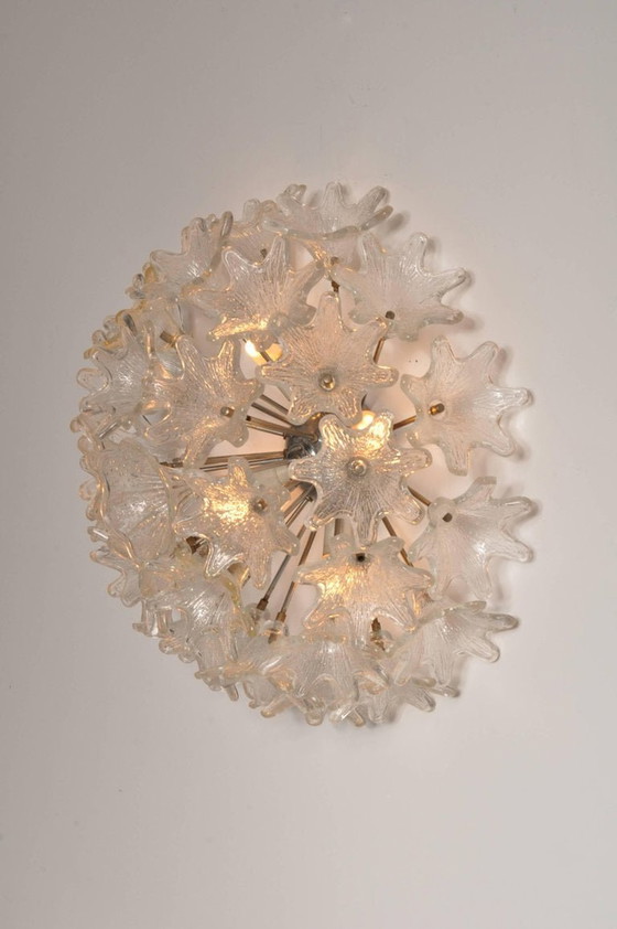 Image 1 of 1960s Pair of Sputnik Wall Lamps or Sconces by Paolo Venini for VeArt, Italy