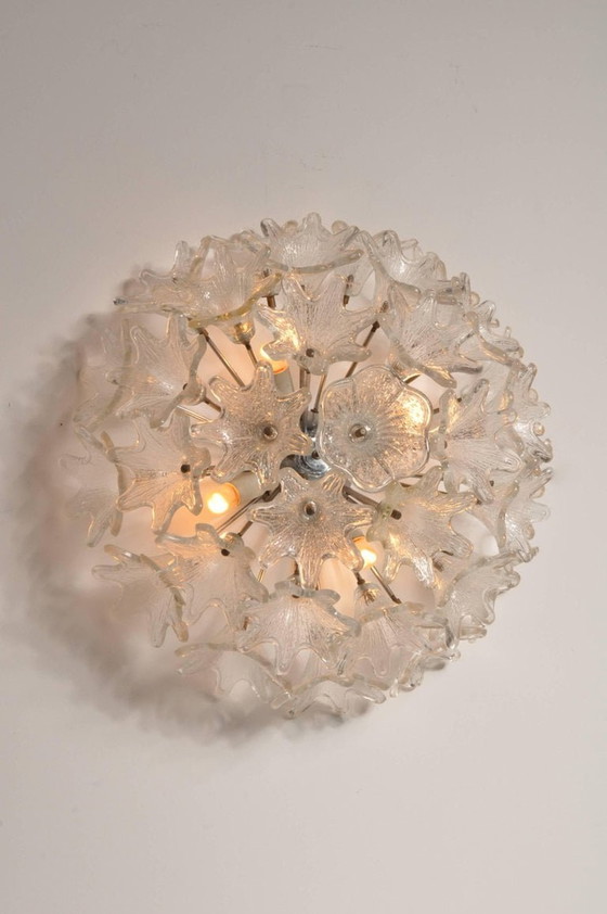 Image 1 of 1960s Pair of Sputnik Wall Lamps or Sconces by Paolo Venini for VeArt, Italy