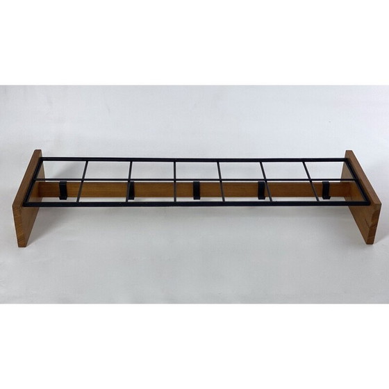 Image 1 of Vintage coat rack in metal and wood, 1950