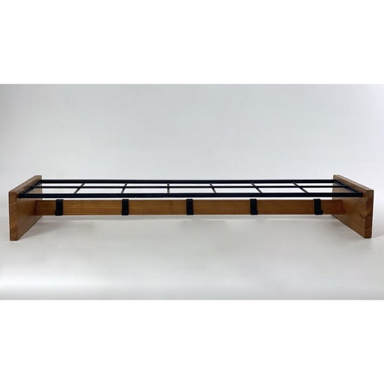 Image 1 of Vintage coat rack in metal and wood, 1950