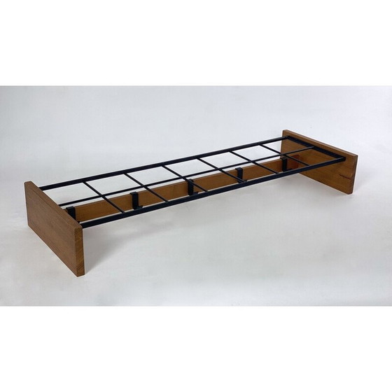Image 1 of Vintage coat rack in metal and wood, 1950
