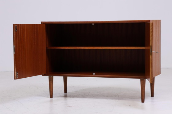 Image 1 of WK Teak chest of drawers | Mid - Century cabinet | Vintage chest of drawers Retro shoe cabinet hallway wood