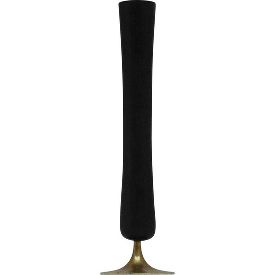 Image 1 of Vaso tulipano vintage in bronzo di Karl Hagenauer per Whw Wien, Austria 1930