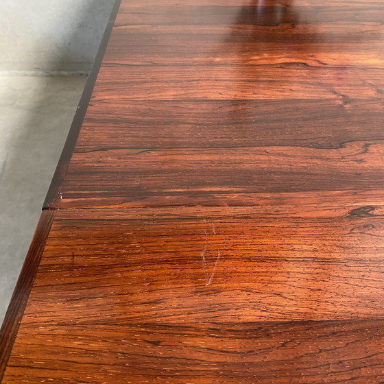 Image 1 of Mid-Century Topform rosewood dining room table 1970