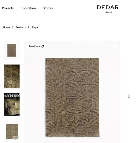 Image 1 of Dedar Curtains Interstill Designrail