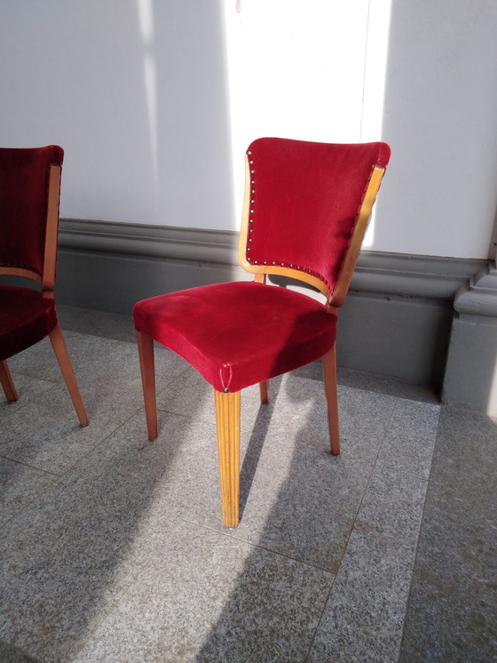 Image 1 of 4X Swedish Chairs "Swedish Grace" From The 40S