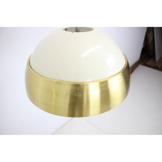 Image 1 of Pair of vintage Space Age pendant lamps by Napako, 1970s