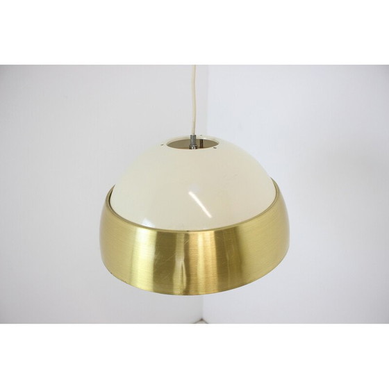 Image 1 of Pair of vintage Space Age pendant lamps by Napako, 1970s