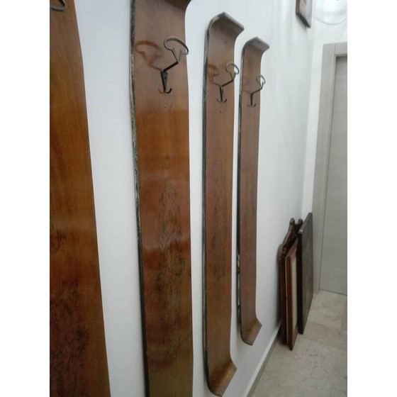 Image 1 of Appendiabiti vintage in teak di Campo e Graffi, 1960