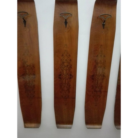 Image 1 of Appendiabiti vintage in teak di Campo e Graffi, 1960