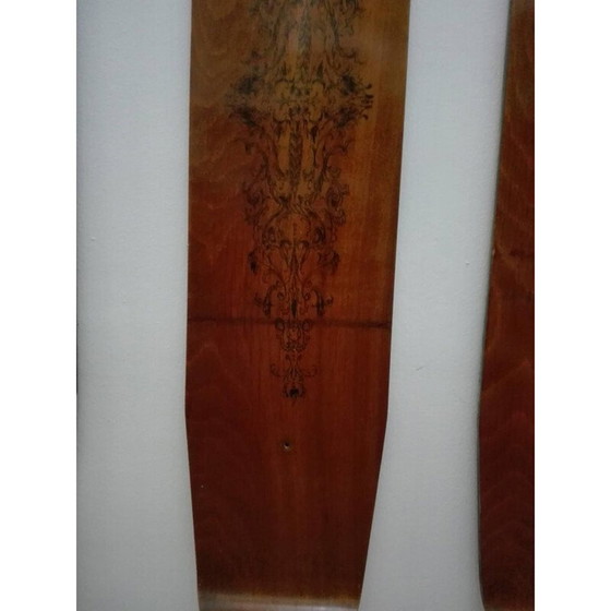 Image 1 of Appendiabiti vintage in teak di Campo e Graffi, 1960