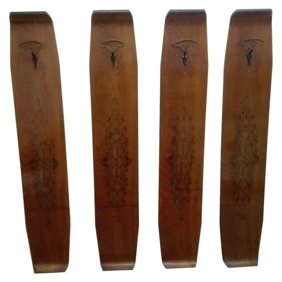 Image 1 of Appendiabiti vintage in teak di Campo e Graffi, 1960