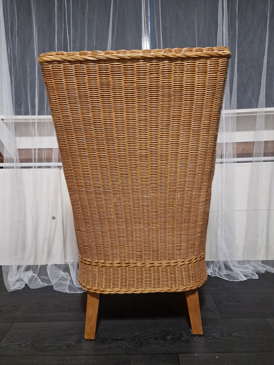 Image 1 of Poltrona vintage in rattan