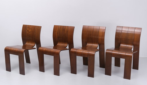 4x Gijs Bakker Strip chair