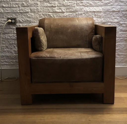 Cube armchair