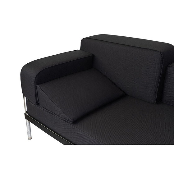 Image 1 of Vintage daybed in chromed tubular steel and fabric, 1930s