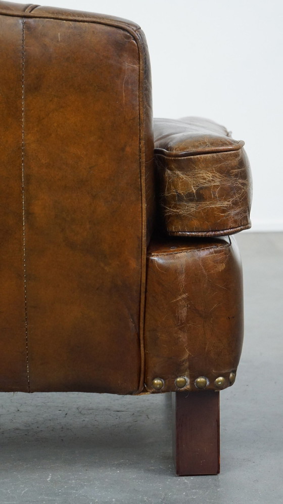 Image 1 of Armchair Made Of Beef Leather