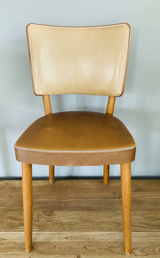 Image 1 of Set Of 2 Mid - Century Stevens Skai Kitchen Chairs