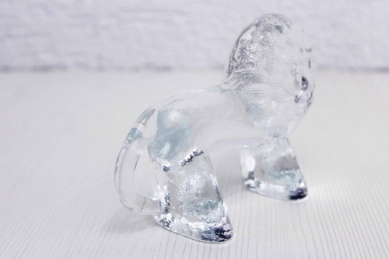 Image 1 of Lion paperweight by Erik Höglund and Bertil Vallien for Kosta Boda